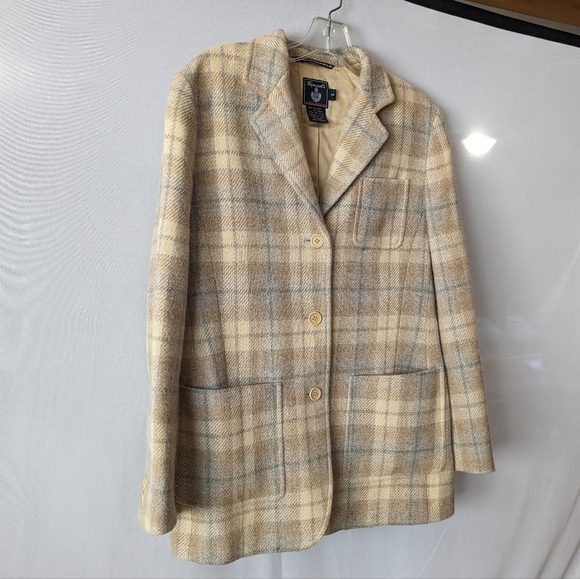 FACONNABLE wool Alpaca women's blazer designed in France made in Italy - Picture 6 of 9